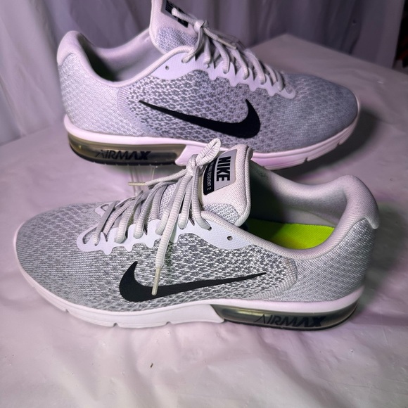 Nike Light Gray Running Shoes main image 10
